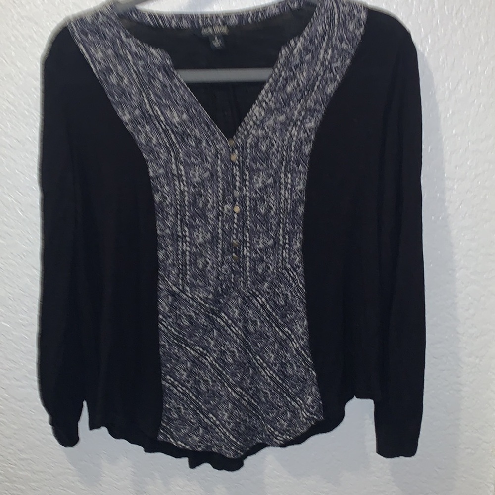Lucky Brand Blouse with Long Sleeves - Picture 5 of 8